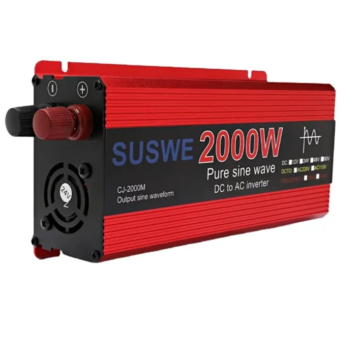 Инвертор SUSWE 2000W 12V Чистый Синус