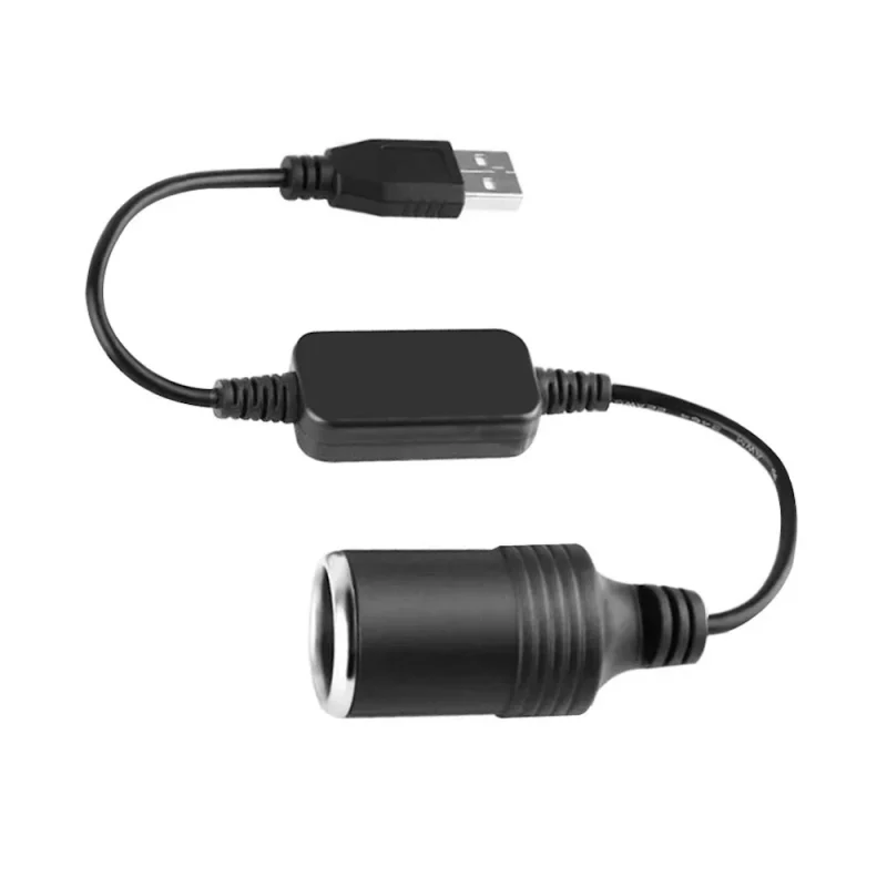 Адаптер USB в прикуриватель 5V-12V