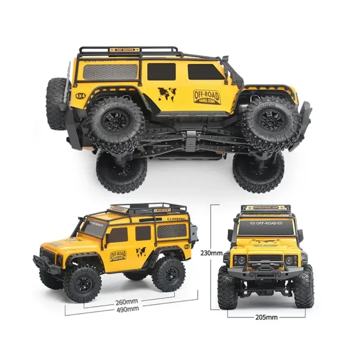 Радиоуправляемый внедорожник HB Toys ZP 1005 с 4WD, светодиодной подсветкой и аккумулятором 1500 мАч