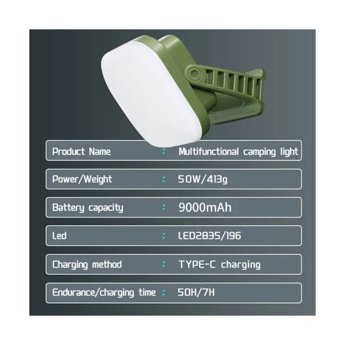 Фонарь LY02S MOSLIGHTING с солнечной зарядкой — изображение 5